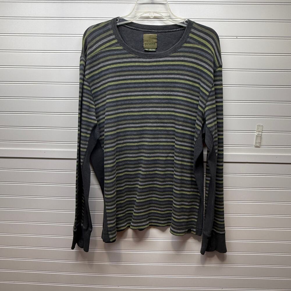 PrAna Breathe Long Sleeve Organic Cotton Sweater w/Thumb Holes Unisex Size L